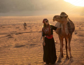 Wadi rum desert Camping